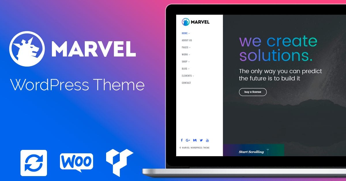 Marvel Theme Blog