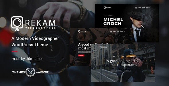 Rekam wordpress theme